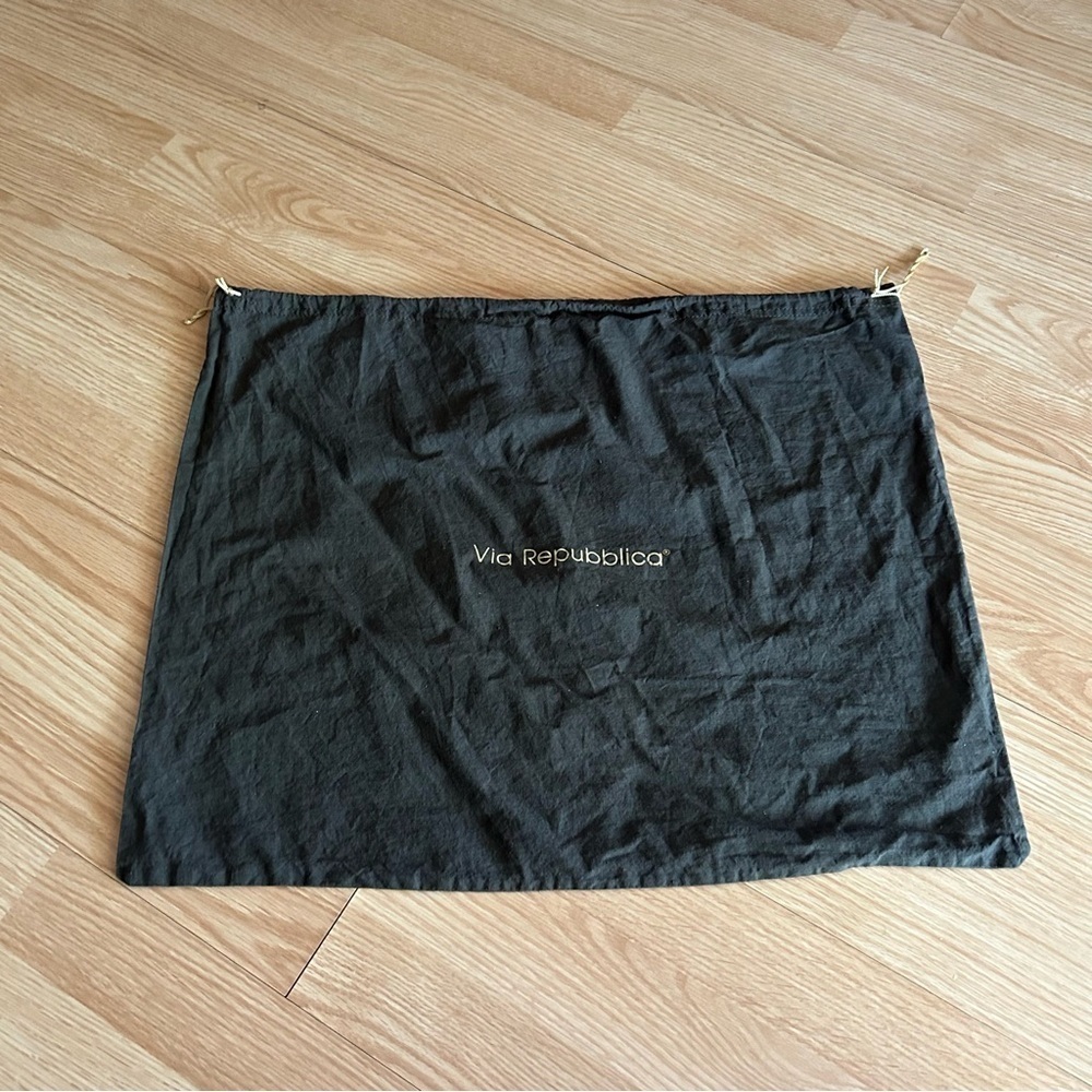 Via Repubblica Brown Large Dust Bag
